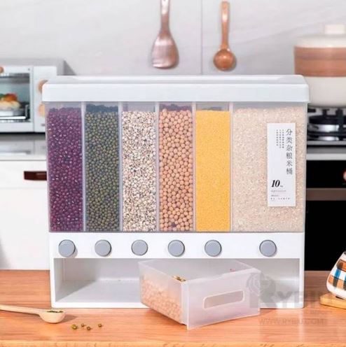 Organizador de granos y cereales