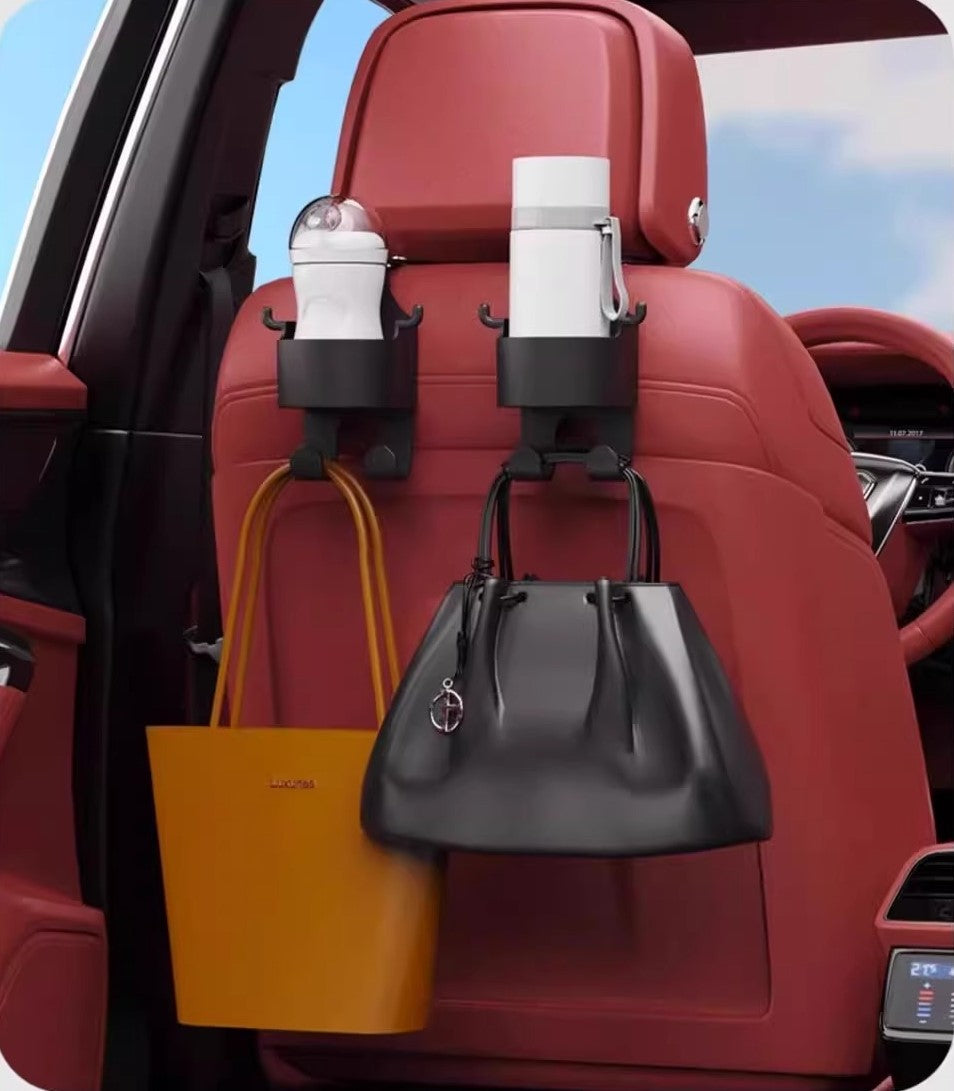 Pack de 4 portavasos para auto