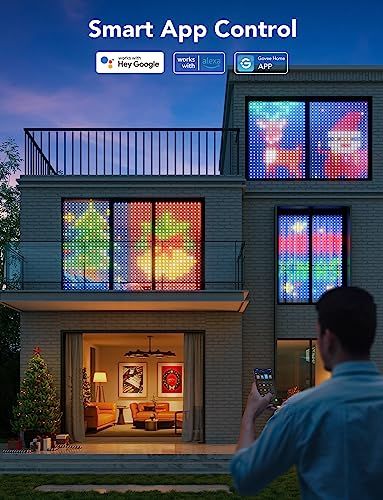 Cortina Inteligente 3D LED