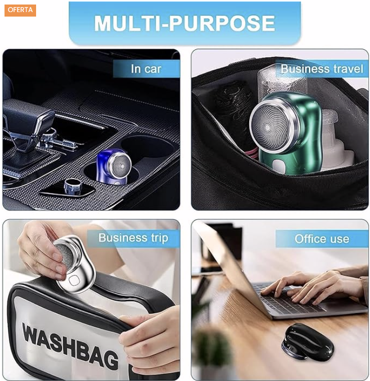 Mini rasuradora portátil