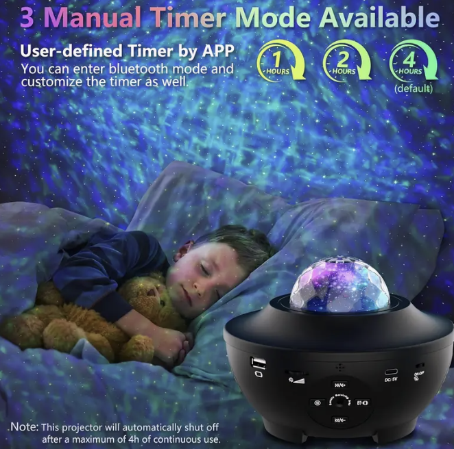 Proyector De Galaxia Luz Led Ocean Wave