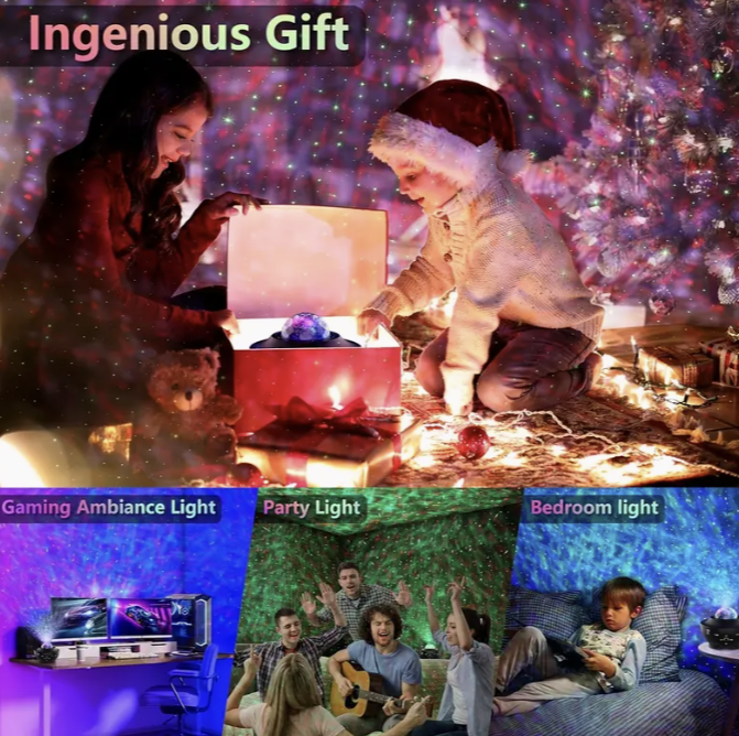 Proyector De Galaxia Luz Led Ocean Wave