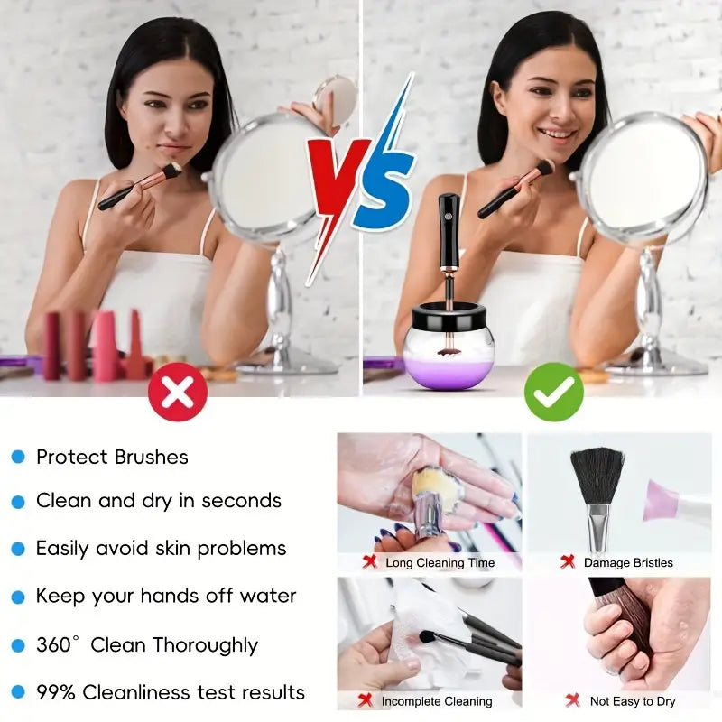 Limpiador para brochas de maquillajee