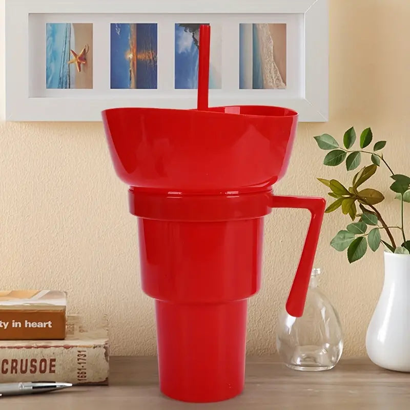 Vaso Botanero de Snack 2 en 1