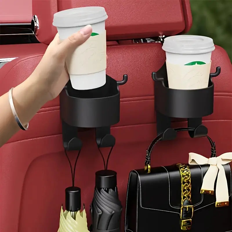Pack de 4 portavasos para auto